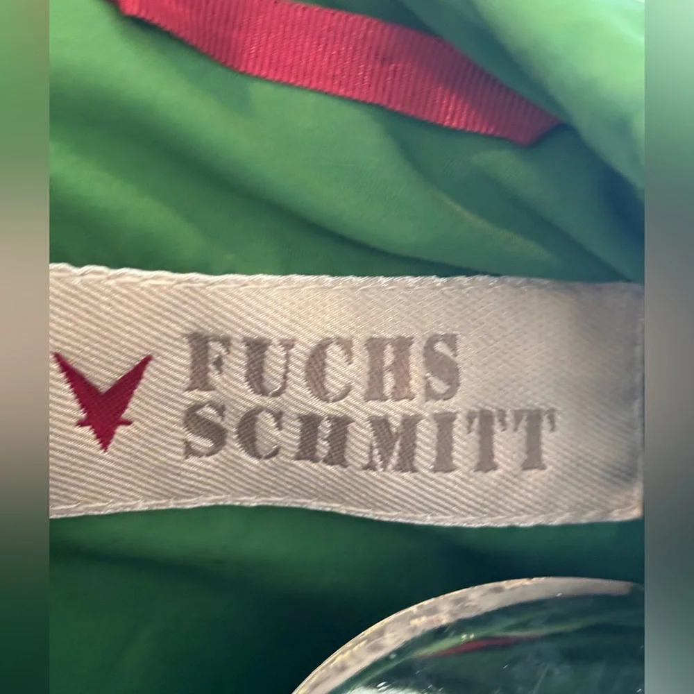 Fuchs Schmitt green 3/4 length trench rain coat in excellent condition size XL. - Picture 5 of 7